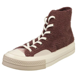 Converse Chuck 70 Hi Unisex Fashion Trainers in DarK Wine - 5.5