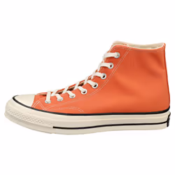 Converse Chuck 70 Hi Unisex Fashion Trainers in Peach - 4.5