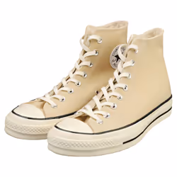 Converse Chuck 70 Hi Unisex Casual Trainers in Oat Milk - 10 - Additional view 5