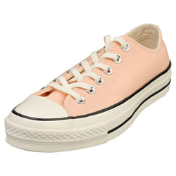 Converse Chuck 70 Ox Unisex Casual Trainers in Coral - 4.5