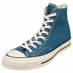Converse Chuck 70 Hi Unisex Casual Trainers in Teal - 8