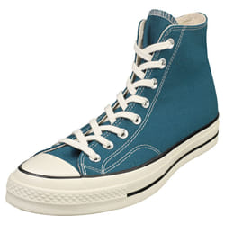 Converse Chuck 70 Hi Unisex Casual Trainers in Teal - 8