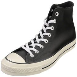 Converse Chuck 70 Hi Unisex Fashion Trainers in Black White - 7