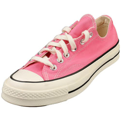 Converse Chuck 70 Ox Unisex Fashion Trainers in Pink White - 5.5
