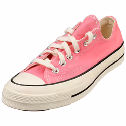 Converse Chuck 70 Ox Unisex Fashion Trainers in Pink White - 7.5