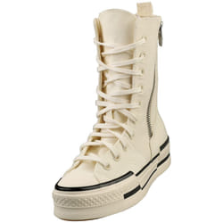 Converse Chuck 70 Plus X-hi Womens Casual Trainers in Egret Black - 7