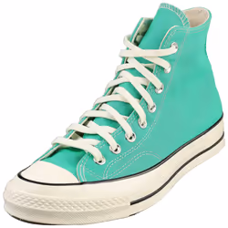 Converse Chuck 70 Hi Unisex Fashion Trainers in Green Black - 4 UK