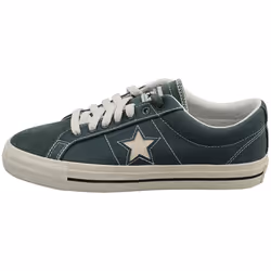 Converse One Star Pro Ox Unisex Casual Trainers in Green White - 8
