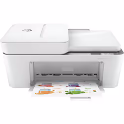 HP DeskJet Plus 4120 All-in-One Printer, Thermal inkjet, Colour printing, 4800 x 1200 DPI, Colour copying, A4, White