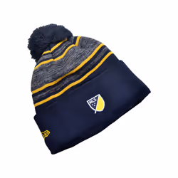 New Era LA Galaxy MLS Knitted Bobble Hat
