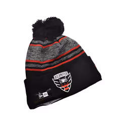 New Era DC United MLS Knitted Bobble Hat