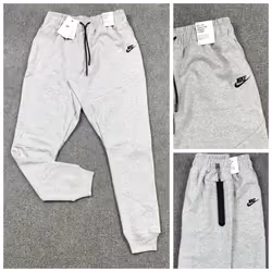 Nike Mens Jogger Fleece Cotton Sports Track Pant - GREY, EXTRA LARGE-XL