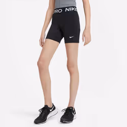 Nike Girls Nikepro 3IN Short DA1033-010 Size XL Black/White