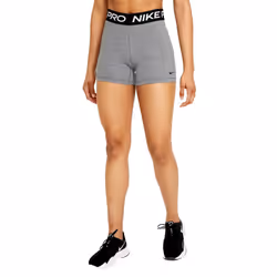 Nike Women's Pro 365 5in Shorts Gray Black Small