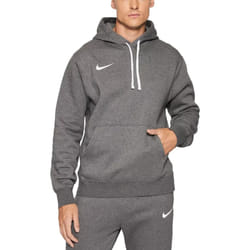 NIKE CW6894 Mens Fleece Hoodie Long Sleeve Sweat - Charcoal, XL