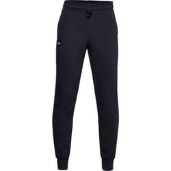 Under Armour Boys Rival Fleece Joggers   Black (001)/Onyx White   Yout