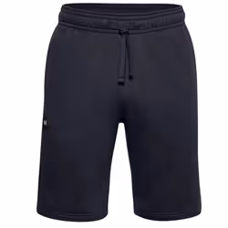 Under Armour Rival Fleece Mens Exercise Fitness Short Black - Black, XL