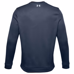 Under Armour Mens UA Water Repellent Fleece Lightweight Crew Sweater - S, Academy/Halo Gray