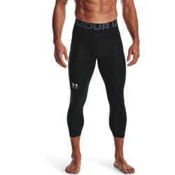 Under Armour Men's Armour HeatGear 3/4 Leggings  Black (001)/Pitch Gray  4X-Large