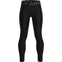 Under Armour Boys HeatGear Armour Leggings   Black (001)/Pitch Gray