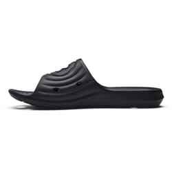 Under Armour mens Locker Iv Slide Sandal  Black Black White 001  8 US