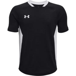 Under Armour Boys' Match 2.0 Jersey  Black (001)/White  Youth Medium