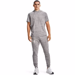 Under Armour Mens Rival Terry Joggers  Onyx White (112)/Onyx White  4X