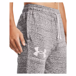 Under Armour Mens Rival Terry Joggers  Onyx White (112)/Onyx White  4X