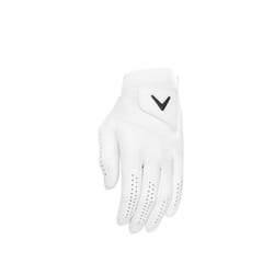 callaway golf 2022 Tour Authentic glove White cadet Medium Worn on Left Hand