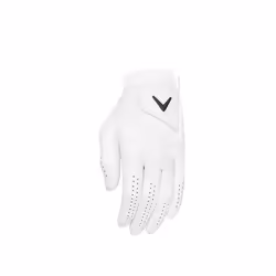 Callaway Golf 2022 Tour Authentic Glove White Cadet Large Worn on Left Hand