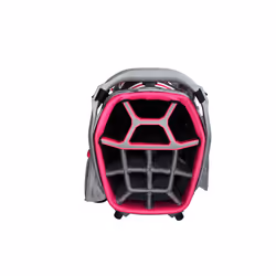 Callaway Golf Fairway 14 HD Waterproof Stand Bag (2022 edition), Charcoal/Silver/Pink