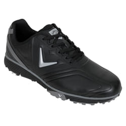Callaway Golf Mens M258 Chev Max Waterproof Spiked Breathable Golf Shoes - UK 7.5, Black