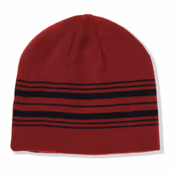 Callaway Golf Mens Tour Authentic Reversible Striped One Size Beanie Hat - One Size, Cardinal