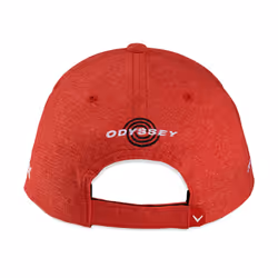 Callaway Golf Mens TA Performance Pro 23 Wicking UV Protection Cap - One Size, Red Heather/White