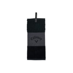 Callaway TW CG Trifold Towel BLK 23 Black  Small