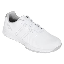 Callaway Golf Mens 2022 Chev Trax Spikeless Waterproof Golf Shoes - UK 8, White/Grey