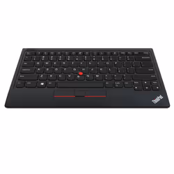 Lenovo ThinkPad Trackpoint II keyboard Universal RF Wireless + Bluetooth AZERTY Belgian Black