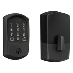 Schlage Encode Smart WiFi Deadbolt Lock for Front Door - Keyless Entry with App or Touchscreen - Works with Alexa  Apple HomeKit  Hey Google  & Airbnb