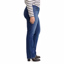Levi's Women's Plus-Size 414 Classic Straight Jeans  Lapis Dark Horse  40 US 26 S