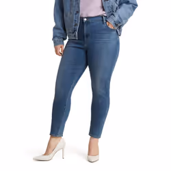 Levi's Women's Plus-Size 721 High Rise Skinny Jeans Lapis air Waterless US 26 40 Regular