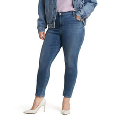 Levi's Women's Plus-Size 721 High Rise Skinny Jeans  Lapis air Waterless  US 26 40 Regular
