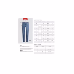 Levi's Women's 311 Shaping Skinny Jeans  Lapis Gallop - Dark Indigo  31 US 12 Short