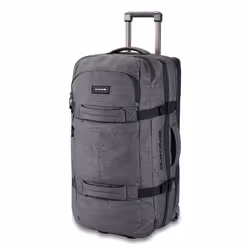 DAKINE 10004502, Trolley, Soft shell, Black, Grey, 2 wheel(s), Mesh pocket, Zipper