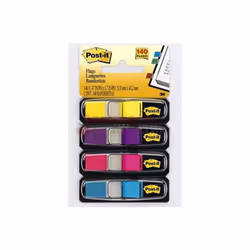3M MMM6834AB-3 0.5 x 1.75 in. Post-It Flags in Dispensers, Bright - Medium - 4 Piece - Pack of 3
