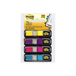 3M MMM6834AB-3 0.5 x 1.75 in. Post-It Flags in Dispensers, Bright - Medium - 4 Piece - Pack of 3
