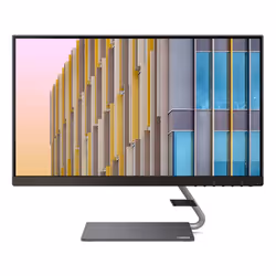 Lenovo Q24h, 60.5 cm (23.8"), 2560 x 1440 pixels, Quad HD, LED, 6 ms, Grey