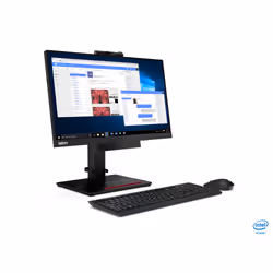Lenovo ThinkCentre Tiny in One, 54.6 cm (21.5"), 1920 x 1080 pixels, Full HD, LED, 6 ms, Black