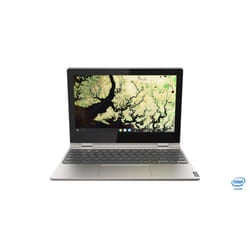 Lenovo C340 Intel® Celeron® N4000 Chromebook 29.5 cm (11.6") Touchscreen HD 4 GB LPDDR4-SDRAM 32 GB eMMC Wi-Fi 5 (802.11ac) ChromeOS Grey, Platinum