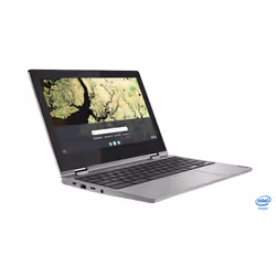 Lenovo C340 Intel® Celeron® N4000 Chromebook 29.5 cm (11.6") Touchscreen HD 4 GB LPDDR4-SDRAM 32 GB eMMC Wi-Fi 5 (802.11ac) ChromeOS Grey, Platinum