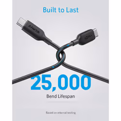 USB C Cable 60W 3ft, Powerline III USB-C to USB-C Cable 2.0, USB C Charger Cable for MacBook Pro 2020, iPad Pro 2020, iPad Air 4, Switch, Samsung